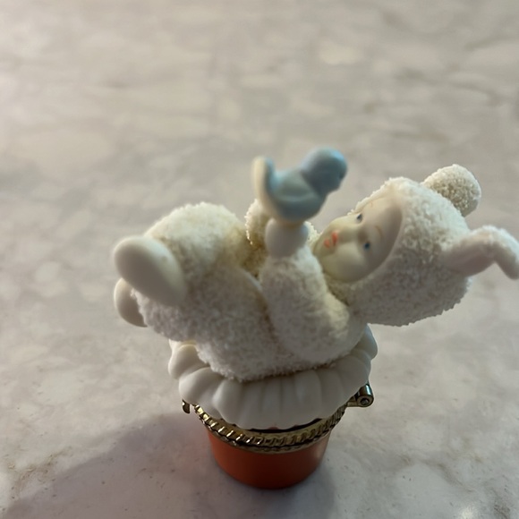Department 56 Snowbabies Surprise! Trinket Box’s lot of Three - Picture 3 of 9